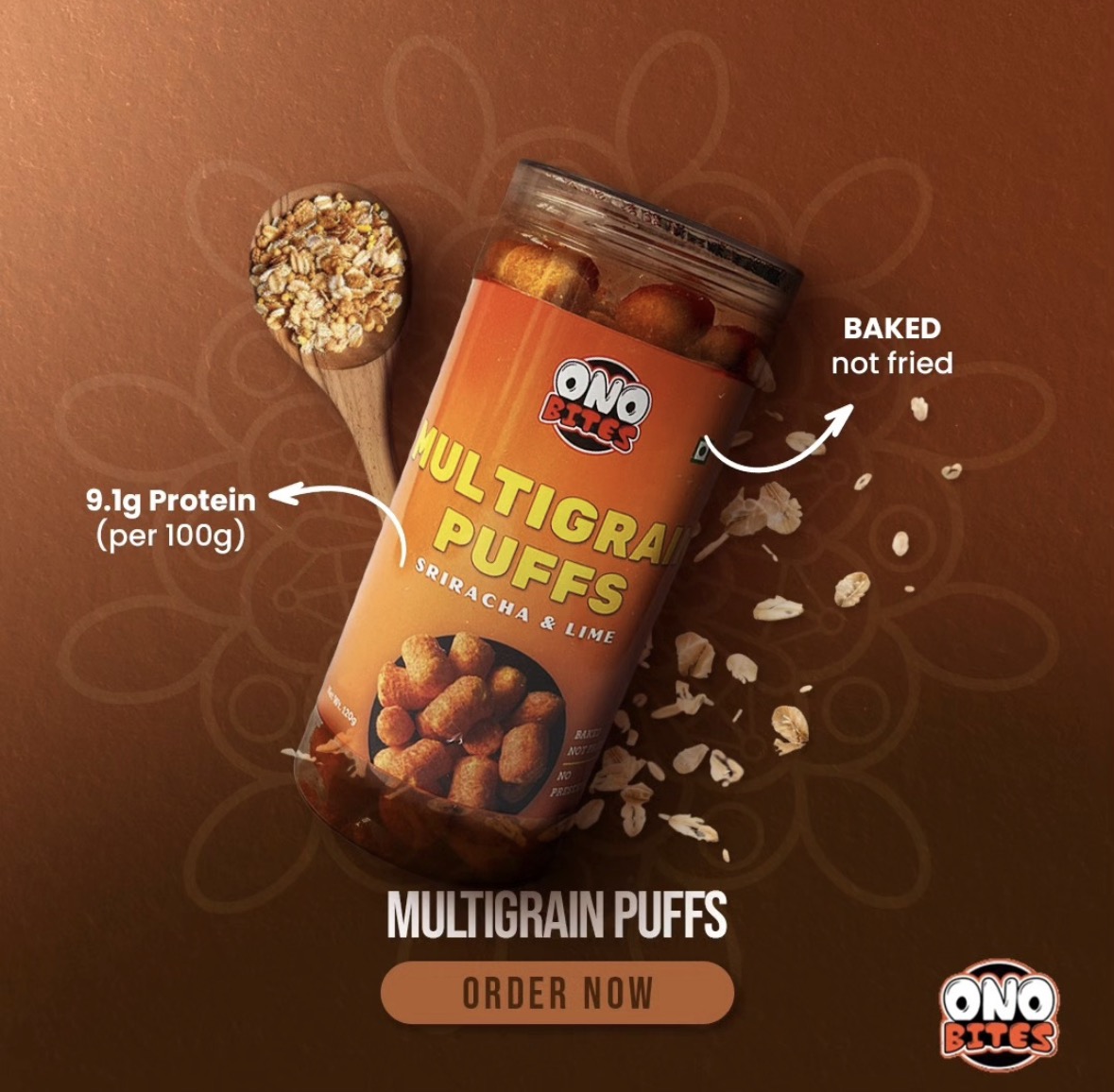 ONO Bites social media creative by Digitool
